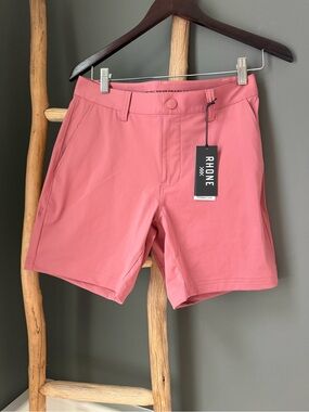 Rhone Commuter Nantucket Red Performance Shorts